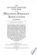 The Advanced Register Year Book of the Holstein-Friesian Association of America