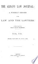 The Albany Law Journal
