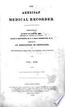 The American Medical Recorder