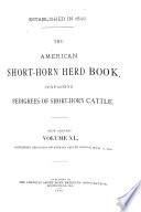 The American Short-horn Herd Book