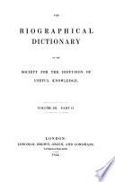 The Biographical Dictionary of the Society for the Diffusion of Useful Knowledge