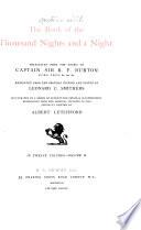 The Book of the Thousand Nights and a Night