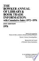 The Bowker Annual of Library & Book Trade Information