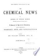 The Chemical News and Journal of Physical Science