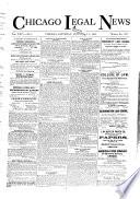 The Chicago Legal News