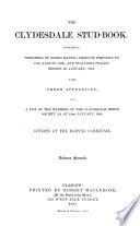 The Clydesdale Stud-book. ...