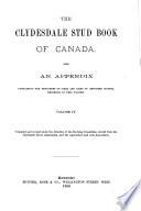 The Clydesdale Stud Book of Canada