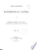 The Collected Mathematical Papers