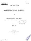 The Collected Mathematical Papers