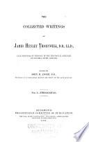 The Collected Writings of James Henley Thornwell