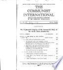 The Communist International