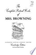 The Complete Poetical Works