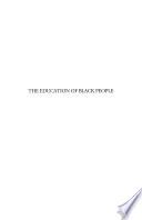 The Education of Black People