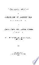 The Final Report of George H. Shields, Agent and Counsel of the United States Before the United States and Chilean Claims Commission