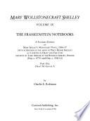 The Frankenstein Notebooks