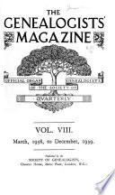 The Genealogists' Magazine
