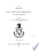 The Genealogy of the Family of Haslewood ...