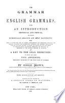 The Grammar of English Grammars