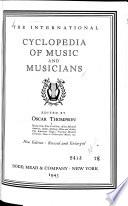 The International Cyclopedia of Music and Musicians