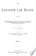The Lancaster Law Review