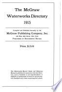 The McGraw Waterworks Directory 1915-