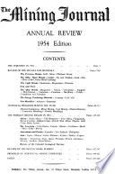 The Mining Journal, Annual Review
