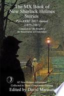 The MX Book of New Sherlock Holmes Stories - Part XXXI