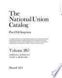 The National Union Catalog, Pre-1956 Imprints