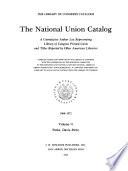 The National Union Catalogs, 1963-