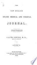 The New England Botanic, Medical and Surgical Journal
