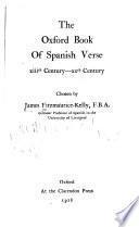 The Oxford book of Spanish verse