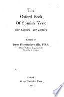 The Oxford Book of Spanish Verse, XIIIth Century-XXth Century