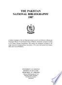 The Pakistan National Bibliography