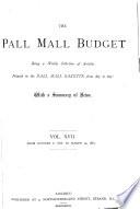 The Pall Mall Budget