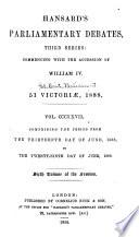 The Parliamentary Debates