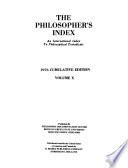 The Philosopher's Index