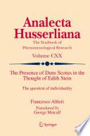 The Presence of Duns Scotus in the Thought of Edith Stein