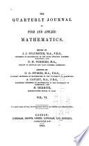 The Quarterly Journal of Pure and Applied Mathematics