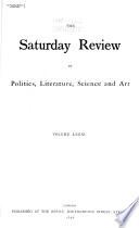 The Saturday Review of Politics, Literature, Science and Art