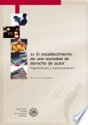 The Setting-up of New Copyright Societies (Spanish version)