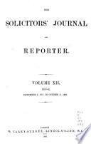 The Solicitors' Journal & Reporter