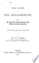 The Story of Egil Skallagrimsson
