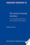 The SyntaxProsody Interface