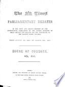 The Times Parliamentary Debates