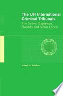 The UN International Criminal Tribunals