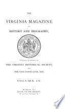The Virginia Magazine of History and Biography