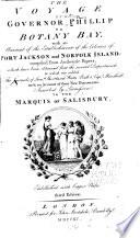 The Voyage of Governor Phillip to Botany Bay