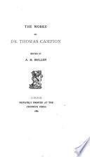 The Works of Dr. Thomas Campion