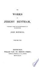 The Works of Jeremy Bentham