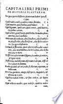 Theophrasti De Historia, et causis plantarum, Libri Quindecim. Theodoro Gaza interprete...